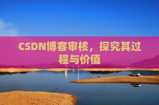CSDN博客审核,探究其过程与价值